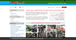 Desktop Screenshot of ciclesjove.com